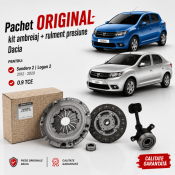 Pachet revizie kit ambreiaj + rulment presiune Dacia Logan 2 si Sandero 2 - 0.9 TCE 2012-2020 ORIGINALE
