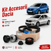 Pachet revizie kit accesorii  Dacia Logan 2 si Sandero 2 - 0.9 TCE 2012-2020 ORIGINALE