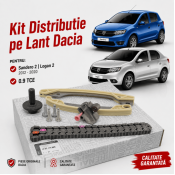 Pachet revizie kit distributie pe lant Dacia Logan 2 si Sandero 2 - 0.9 TCE 2012-2020 ORIGINALE