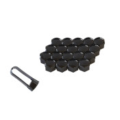 CAPAC PREZOANE 21 MM NEGRU SET 20 BUC+CLESTE