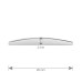 ORNAMENT AUTO 3D. LITERA G. 26 MM. CROMAT