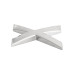 ORNAMENT AUTO 3D. LITERA X. 26 MM. CROMAT
