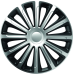 SET CAPACE ROTI 13` SILVER&BLACK TREND